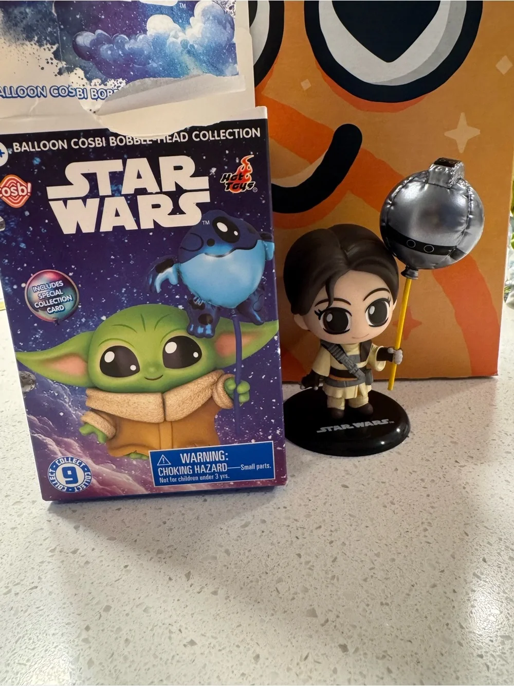 Balloon cosbi bobblehead Leia Organa